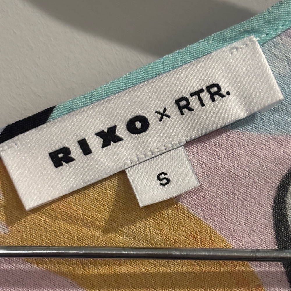 RIXO x RTR Eve Midi Multicolor Floral Midi Dress - Picture 9 of 10